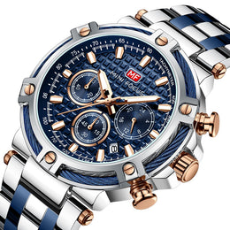 Two Tone Chronograph Watch