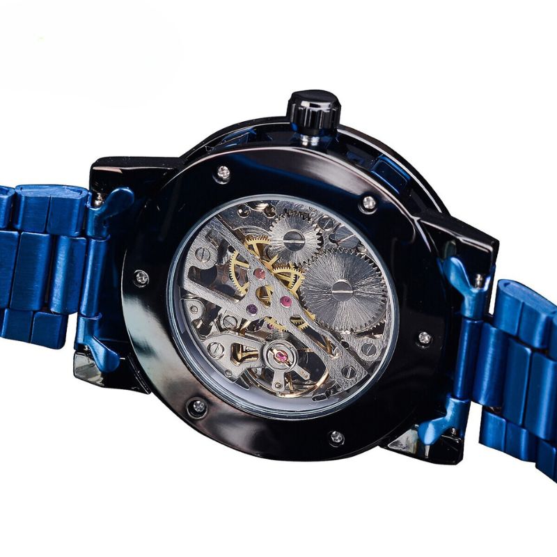 Men's Mechanical Skeleton Watch