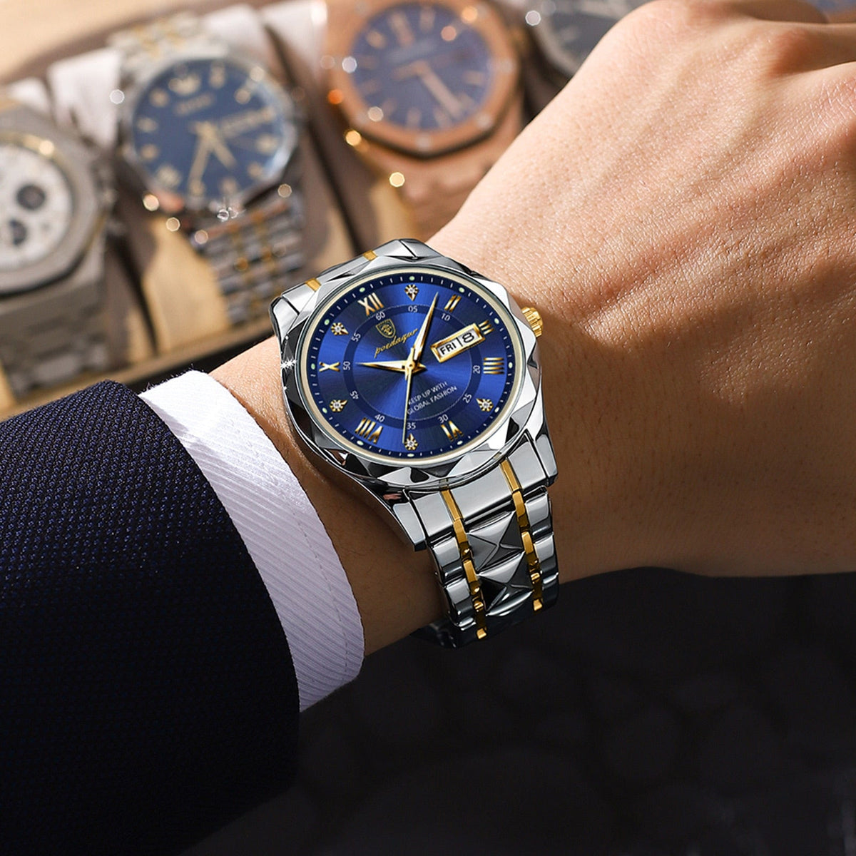 Men's Roman Numeral Watch