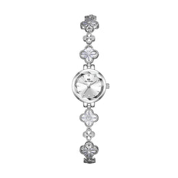 Gold Flower Bracelet Watch