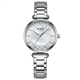 Women's Round Steel Watch