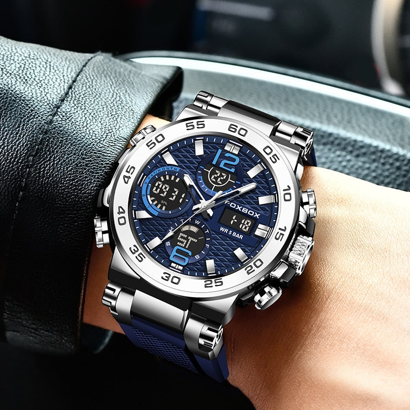 Digital Sports Chronograph Watch