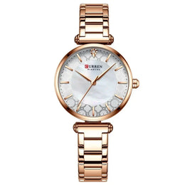 Women's Round Steel Watch