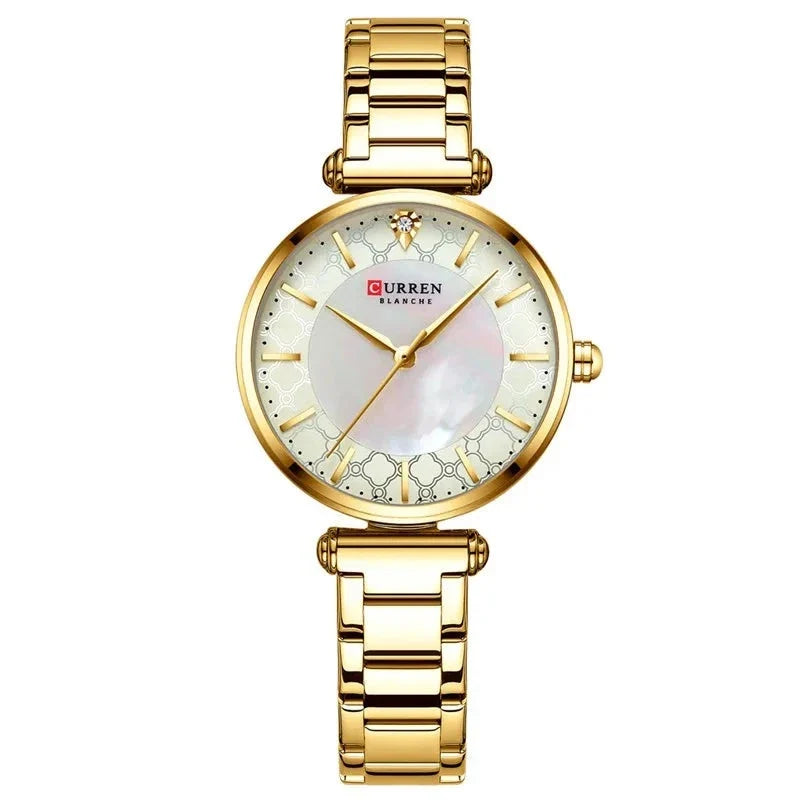 Women's Round Steel Watch