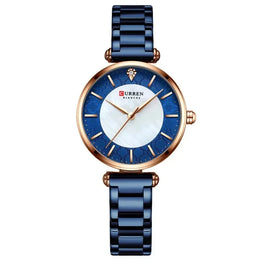 Women's Round Steel Watch