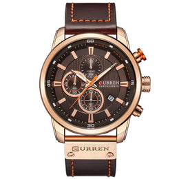 Rose Gold Chronograph Watch