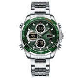 Silver Green Steel