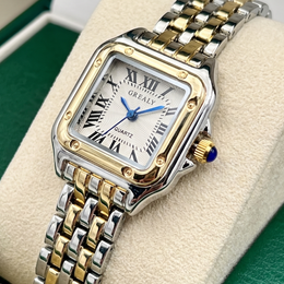 Square Roman Numeral Watch