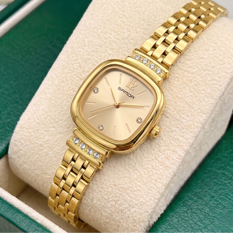 Women's Gold Bracelet Watch