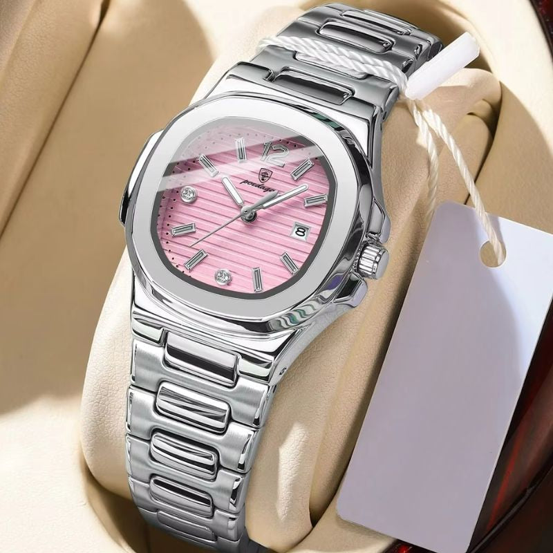 Women's Square Steel Watch