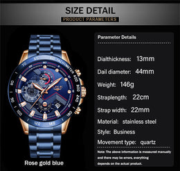 Men's Sports Chronograph Watch